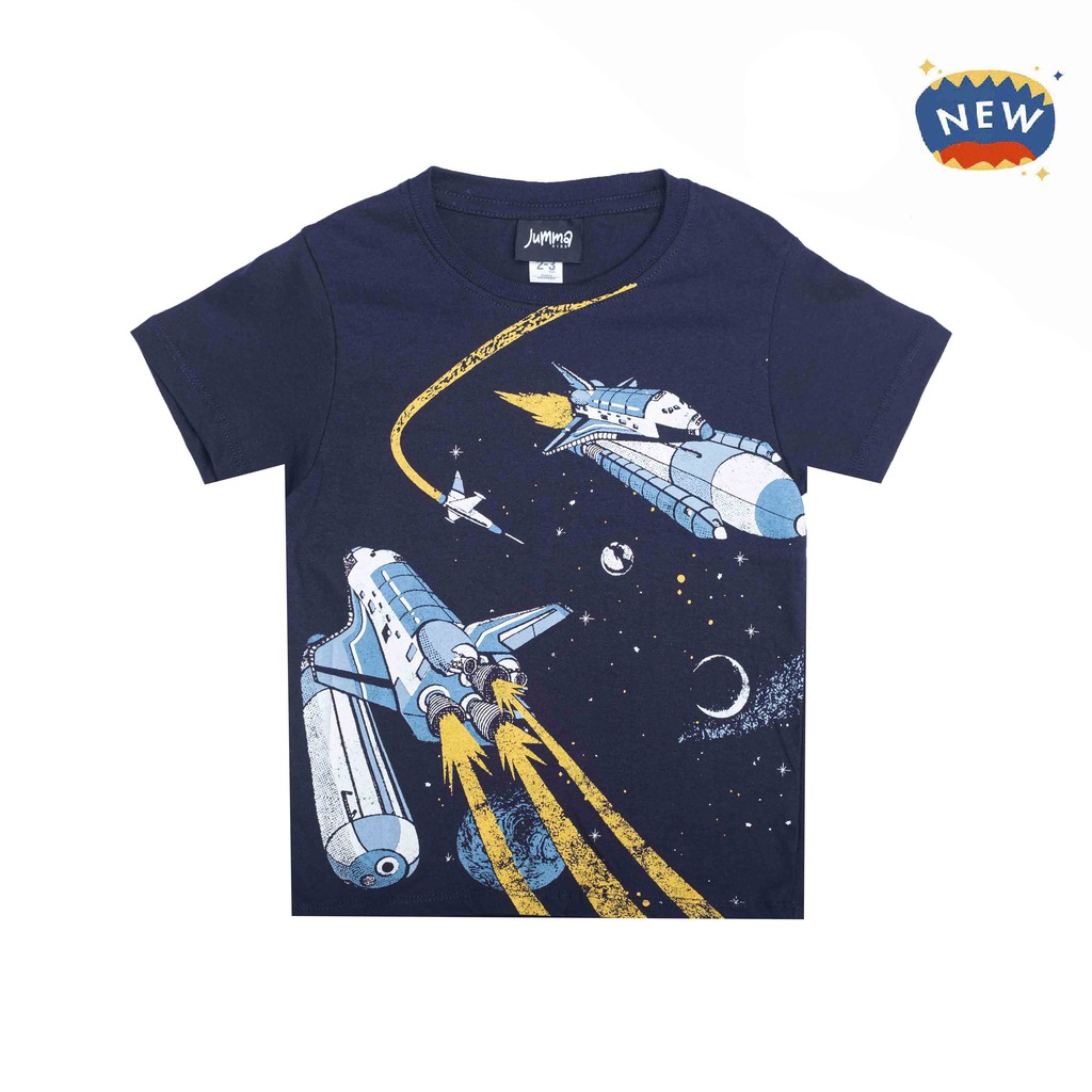 

Jummakids Rocket Blast Printed Tshirt Anak