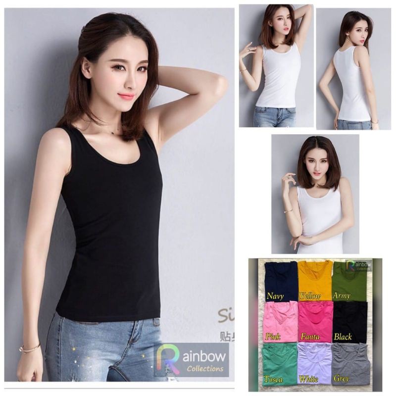 kaos dalam/tanktop wanita tali besar z3000s