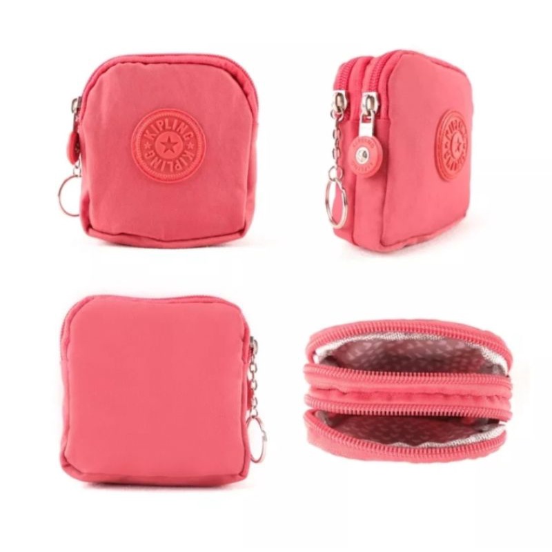 DOMPET KOIN KIPLING POLOS 2019-2 RUANG