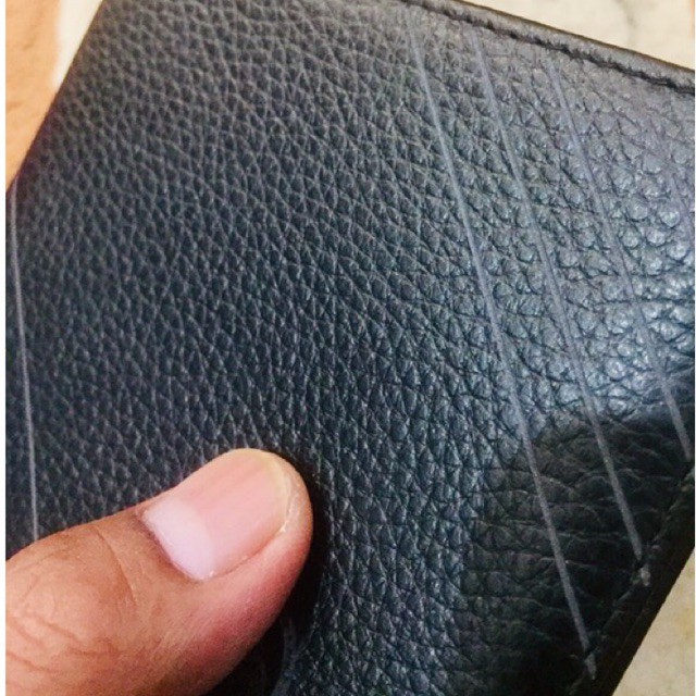 dompet lipat biasa pria bahan kulit asli impor ukuran standar #dompet #dompetpria #dompetkulit