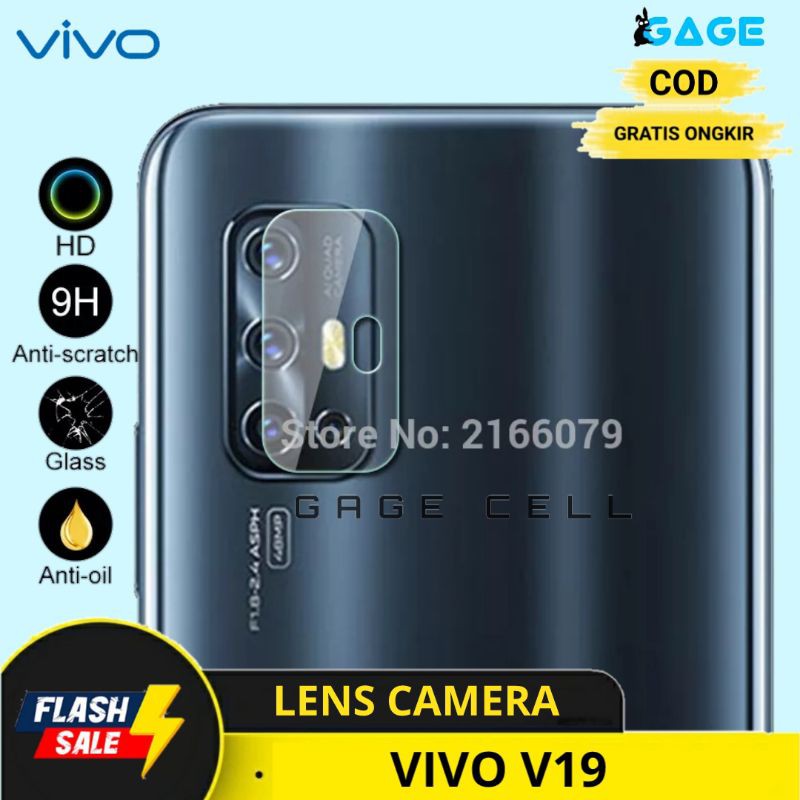 COD ✅ Tempered Glass Camera Tg Antigores Kamera Vivo V19 - Pelindung Anti Gores Kamera Vivo V19