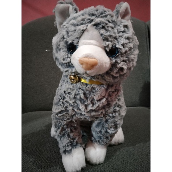 BONEKA KUCING ANGGORA PERSIA CUTE CANTIK BERDIRI CAT DOLL MAINAN KARAKTER BINATANG EDUKASI SET HADIA