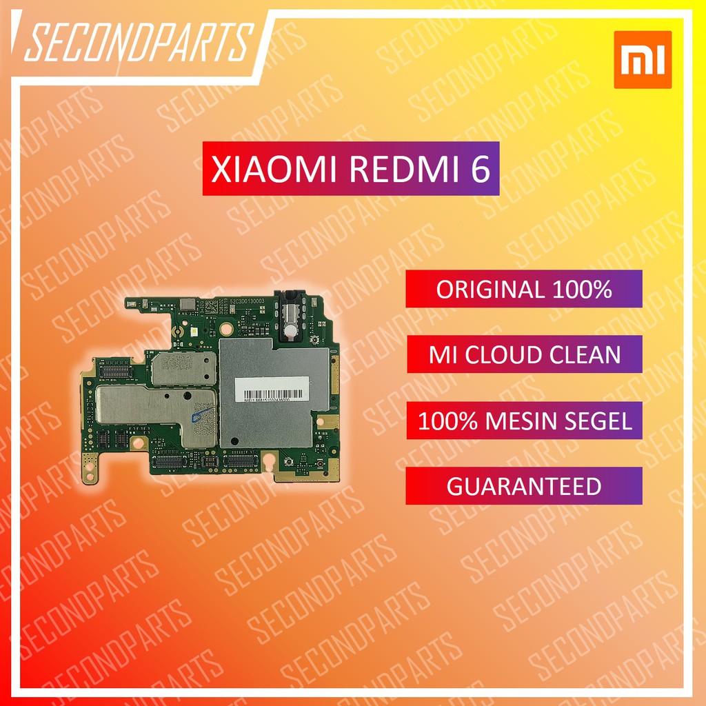 MESIN NORMAL XIAOMI REDMI 6 SEGEL ORIGINAL