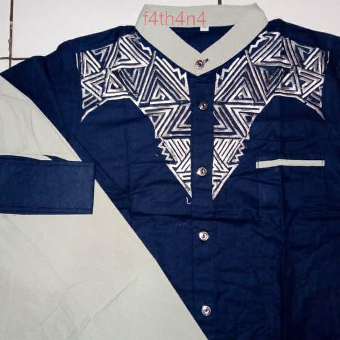 Baju koko anak remaja tanggung lengan pendek