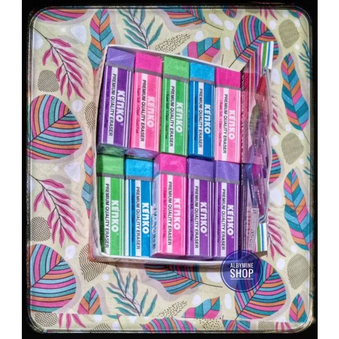 

Penghapus Pensil / Kenko Eraser ERC-20 PQ Warna Warni