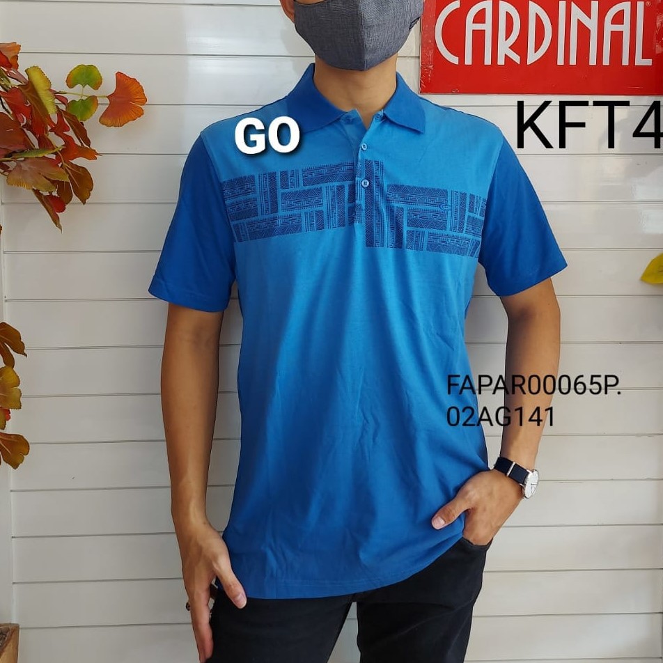 gof KFT CARDINAL FORMAL TSHIRT Pakaian Pria Atasan Kaos Polo T-shirt Casual Original Lengan Pendek