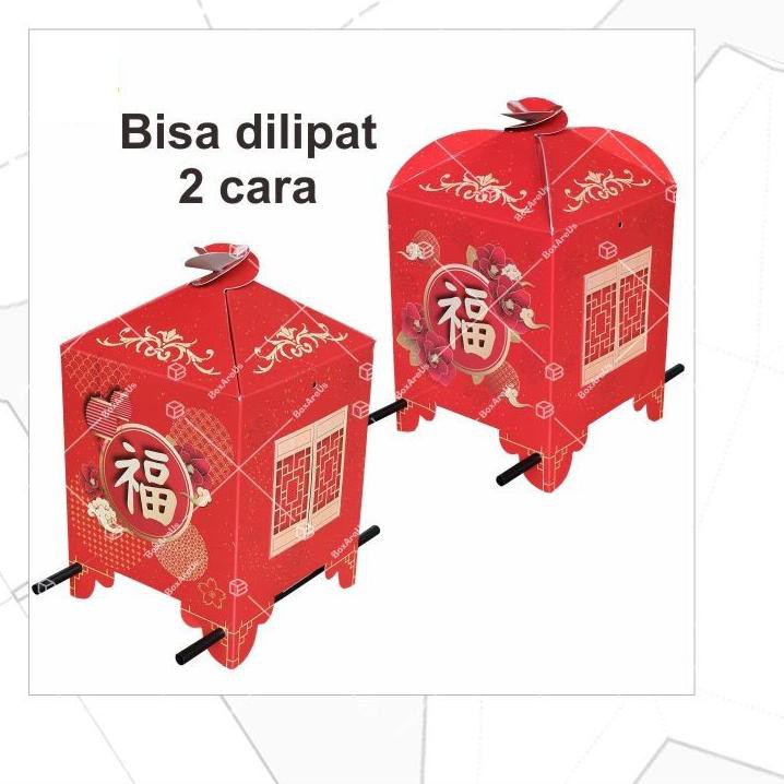 

1.1 STOK READY Box Imlek Packaging Hampers Toples Dus Kue Kering | TB-CHARIOT