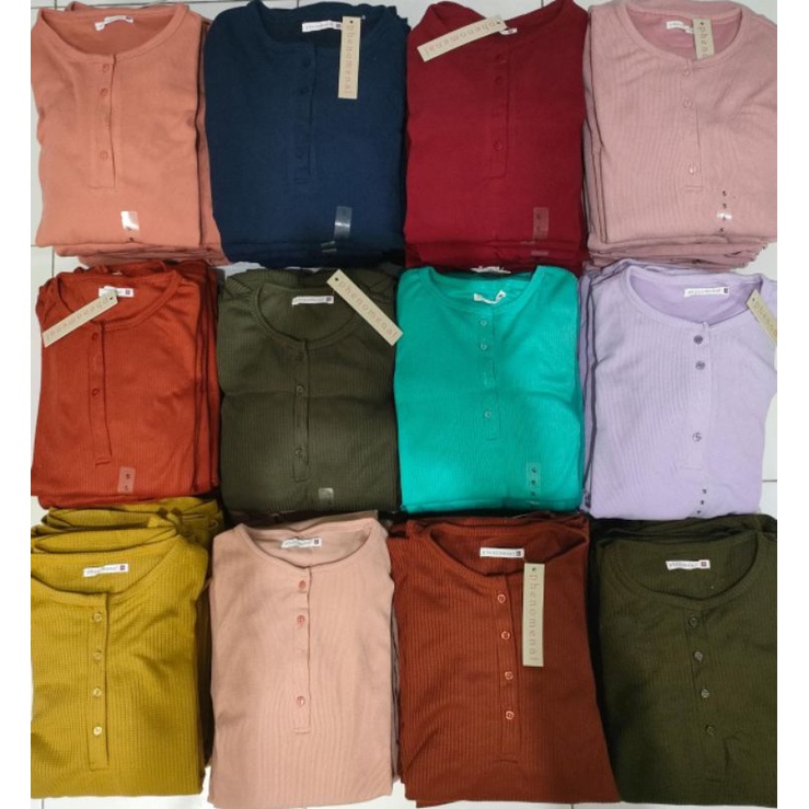 TSHIRT POLOS. KAOS ATASAN WANITA PHENOMENAL BRANDED MATAHARI. KAOS KANCING DEPAN/ BUSUI