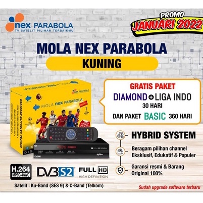 Receiver Nex Parabola