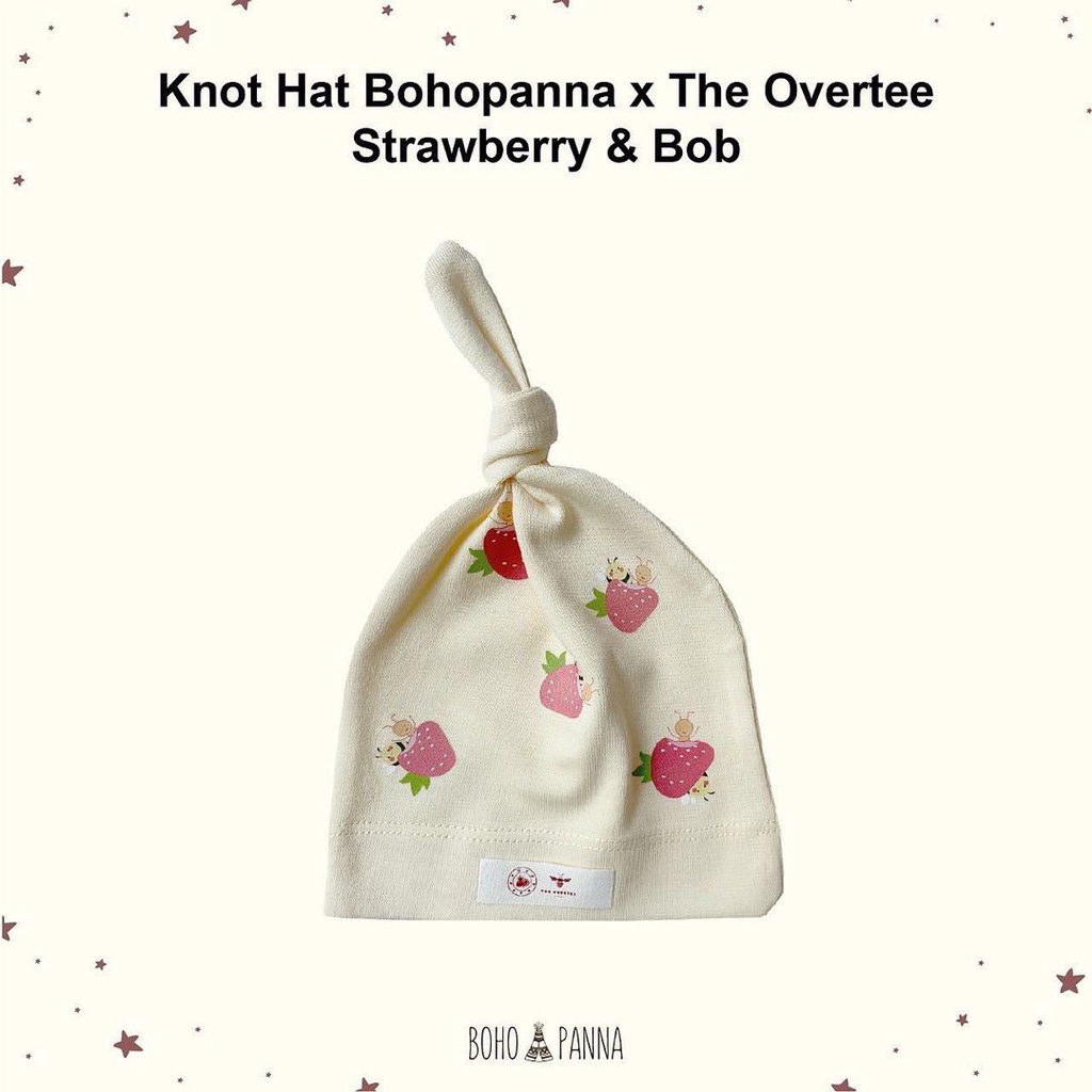 BOHOPANNA KNOT HAT X THE OVERTEE TOPI BAYI / TOPI BAYI