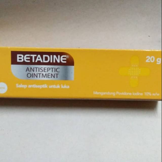 Betadine salep 20 gram betadine ointment 20 g betadin salep