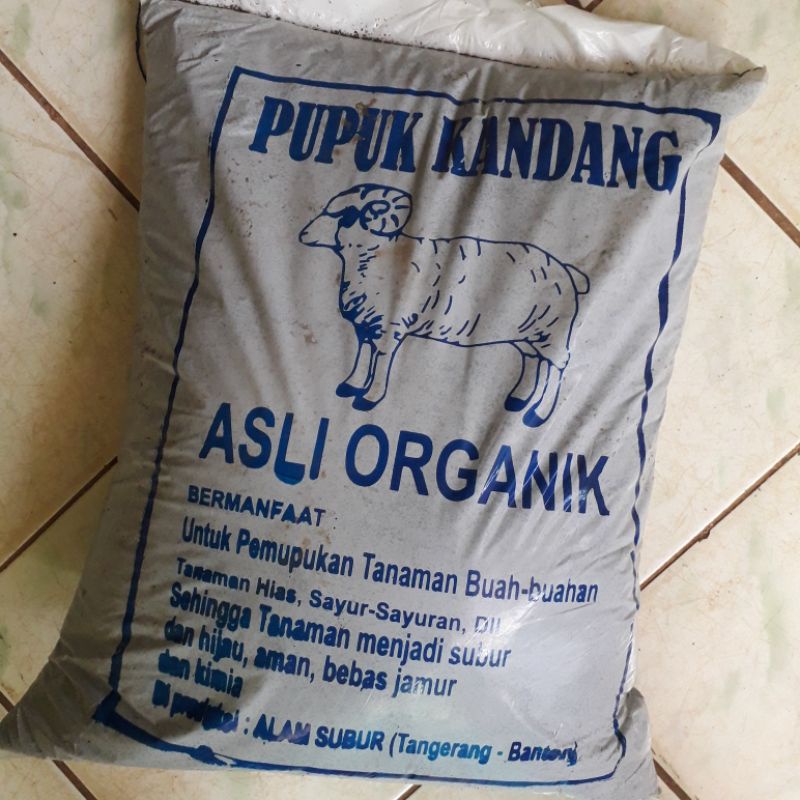 Pupuk kandang 1kg
