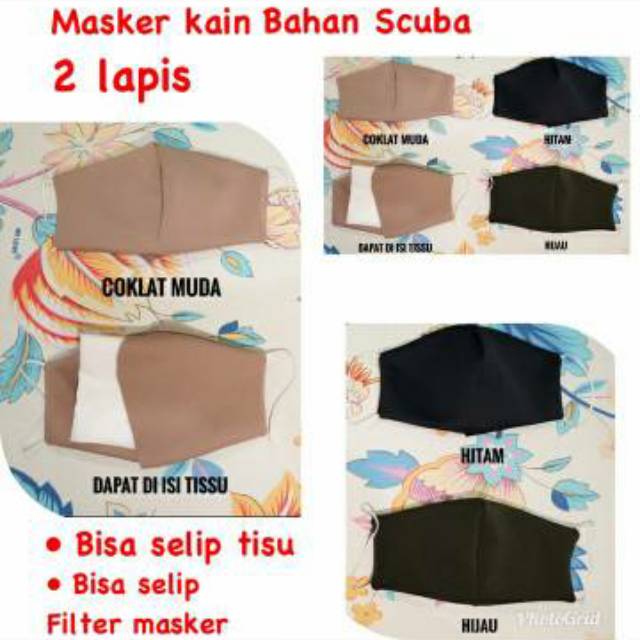 MASKER KAIN 2 ply /  MASKER KAIN / MASKER KAIN