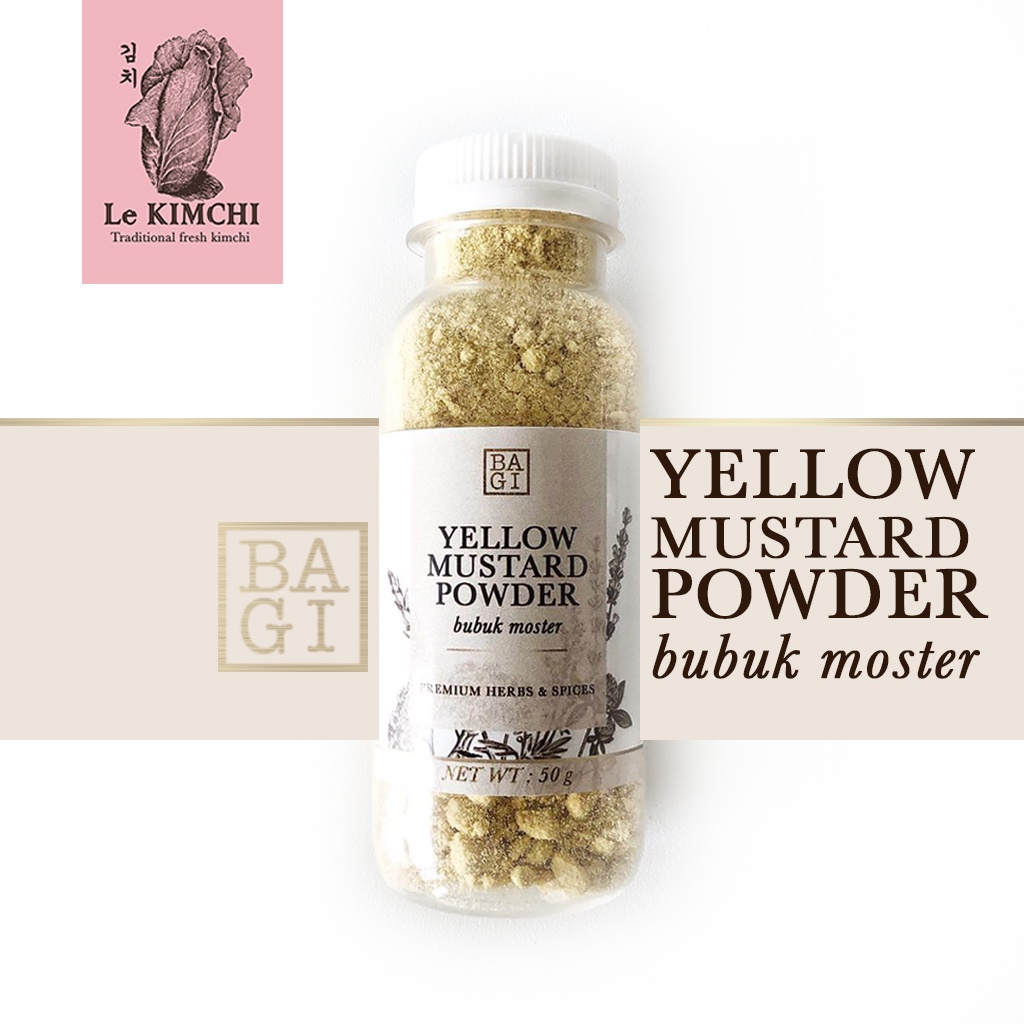 

Moster Bubuk PREMIUM - Yellow Mustard Powder - BAGI