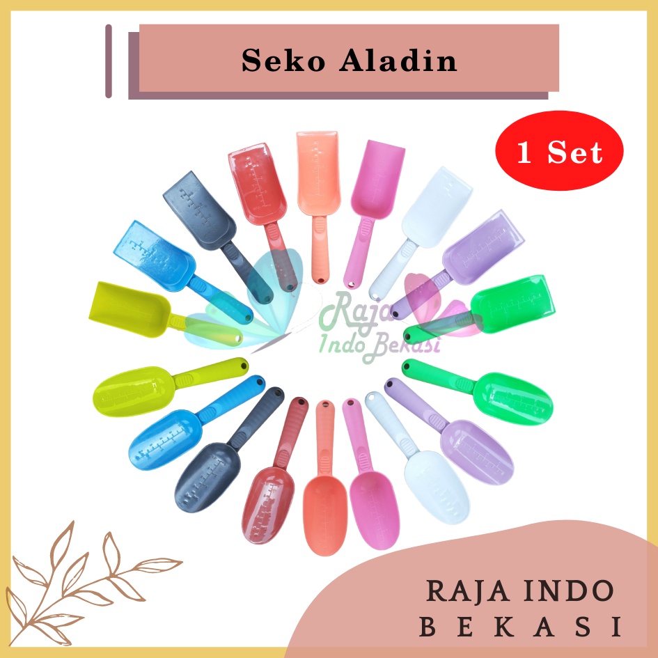 2PCS SEKOP ALADIN SEKOP AL &amp; ANDIN SEKOP PLASTIK PASANGAN Sekop Pasir Mini Bkn Sekop Plastik Nkt