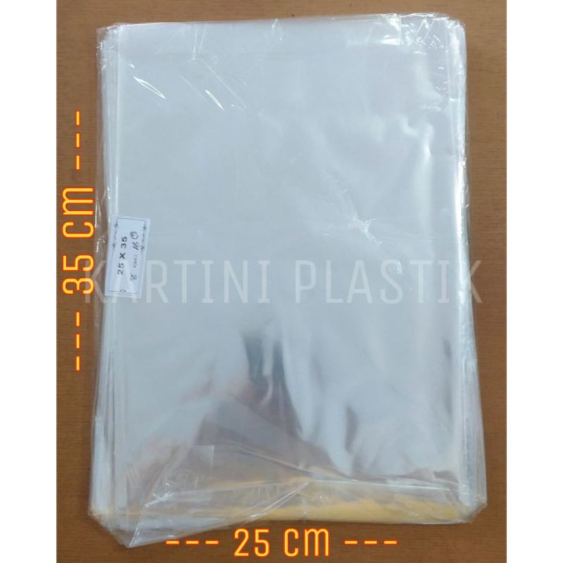 

Plastik OPP Tanpa Lem Ukuran 25x35