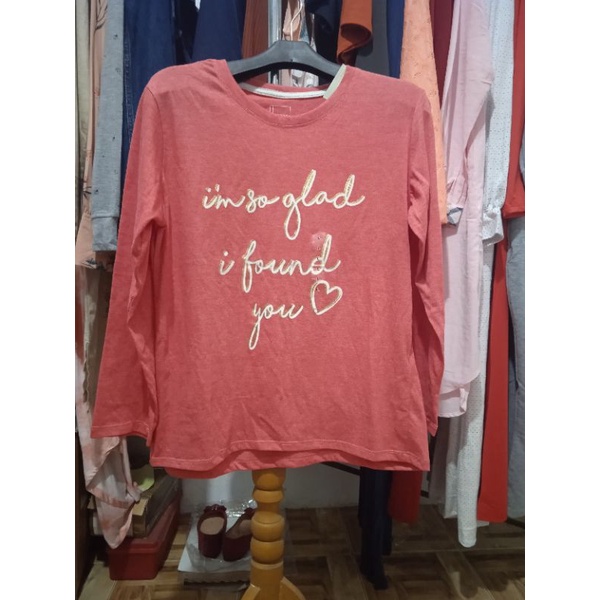 SALE!! Kaos Tangan Panjang cewek By T-Zone|bahan kaos halus