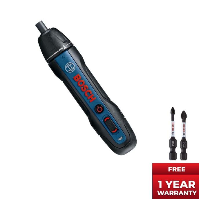 BOSCH GO Gen 2 Obeng Baterai Cordless Screwdriver 3.6 Volt Gen2 USB