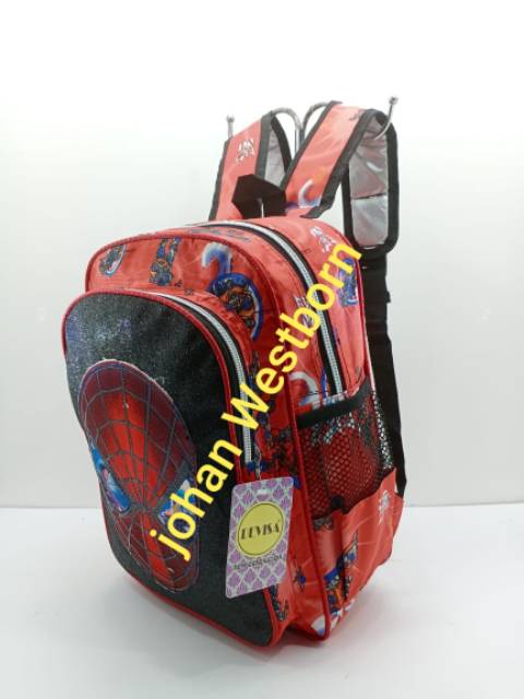 Tas Ransel Sekolah Paud TK gliter usap