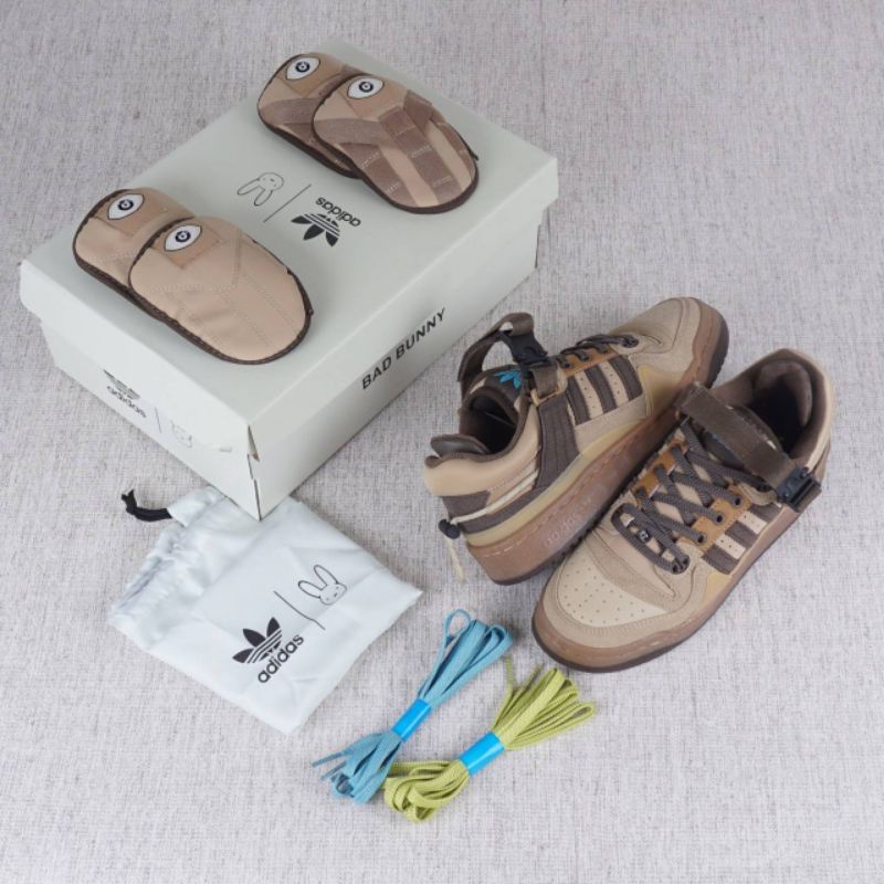 Adidas Buckle Low X Bad Bunny Browns