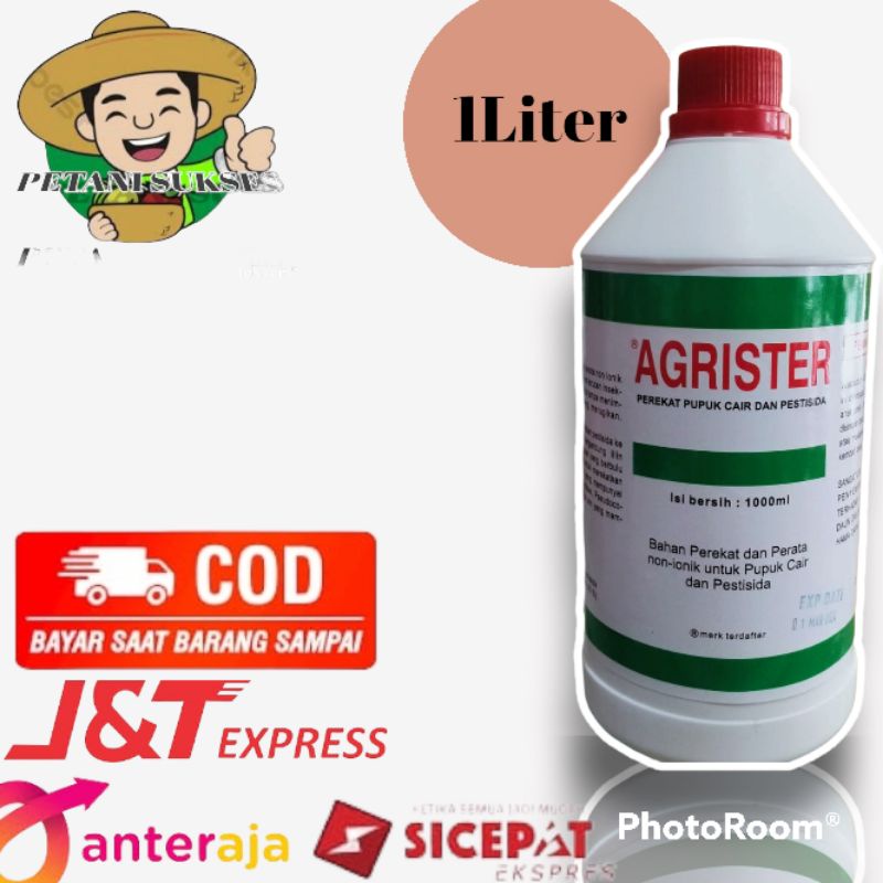 Agrister Perekat Perta dan Pembasah Kemasan 1Liter