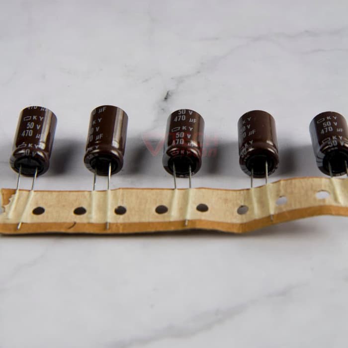 Kapasitor Elco 470uf - 50v 470uf50v 470uf/50v Capacitor