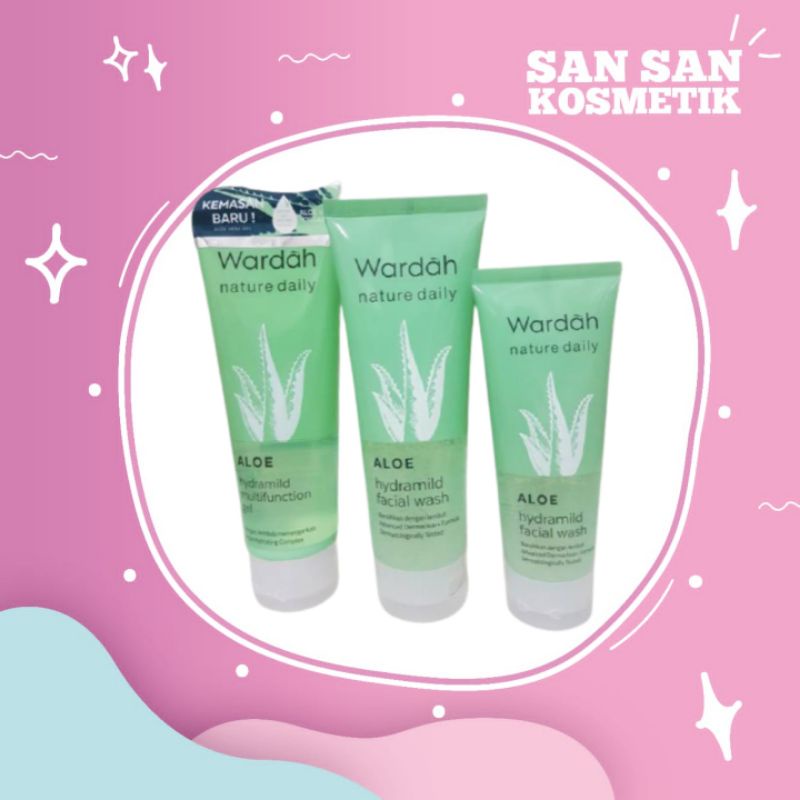 WARDAH HYDRAMILD ALOE VERA SERIES