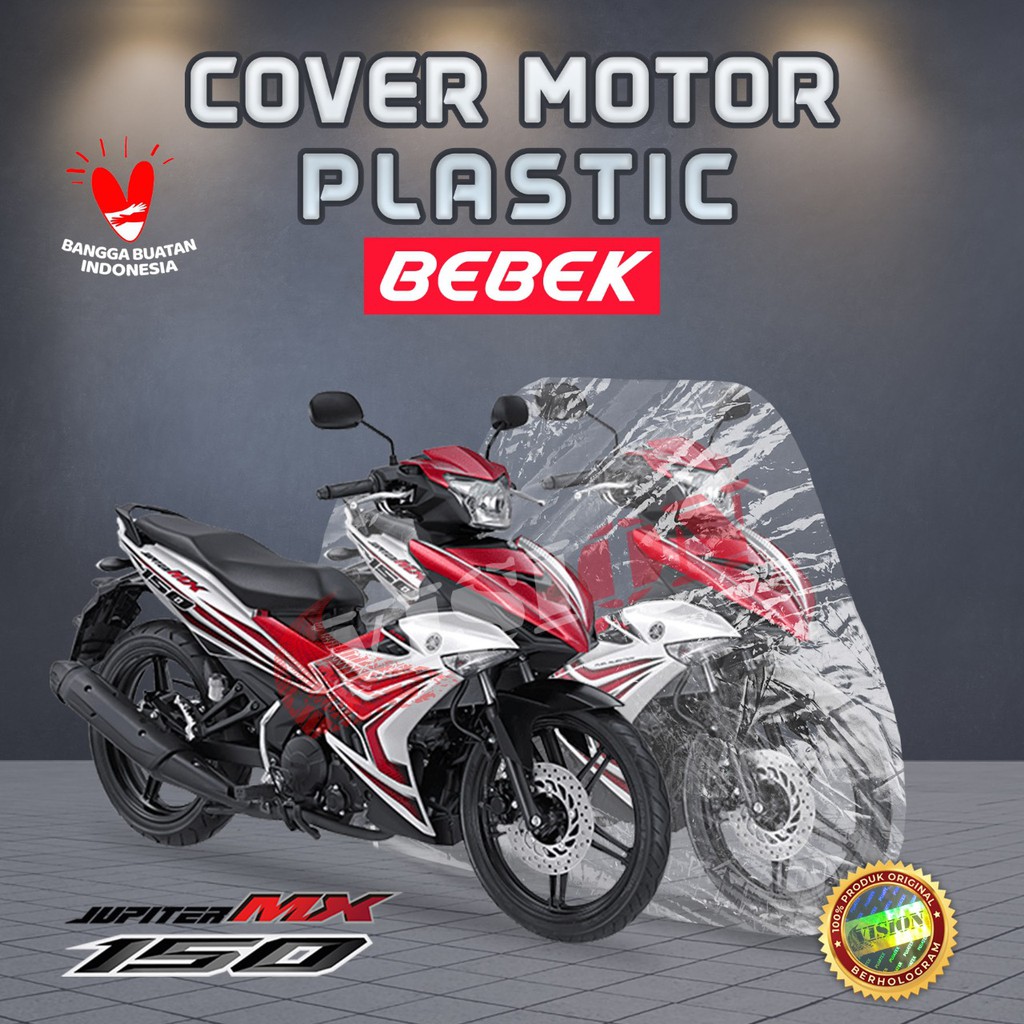 Sarung Motor Plastik Transparan Cover Body Motor JUPITER MX, JUPITER Z, SUPRA X, SUPRA GTR