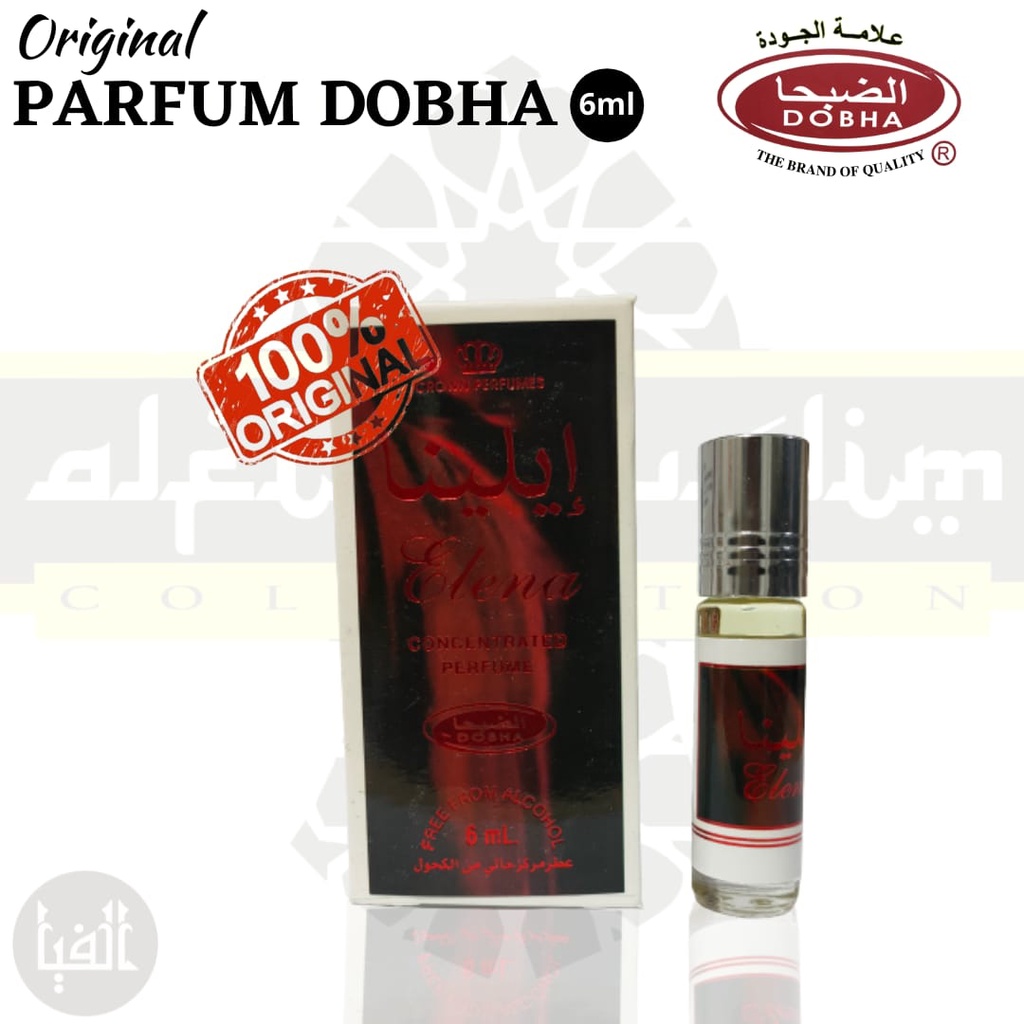 Dobha Black OudParfum Minyak Wangi Non Alkohol 6ml Roll On