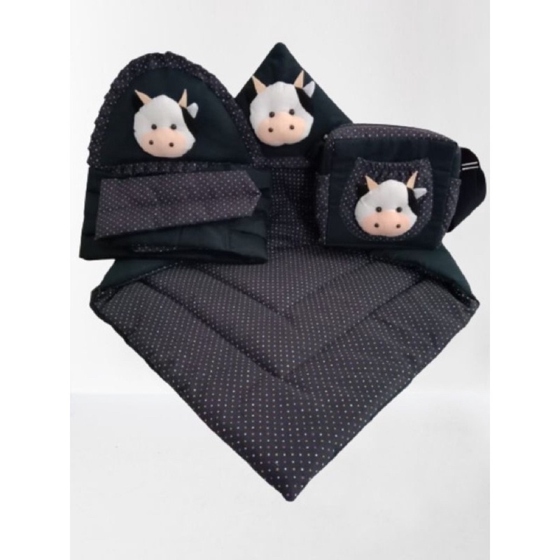 gendongan samping bayi,tas kecil &amp; bad selimut (3in1)