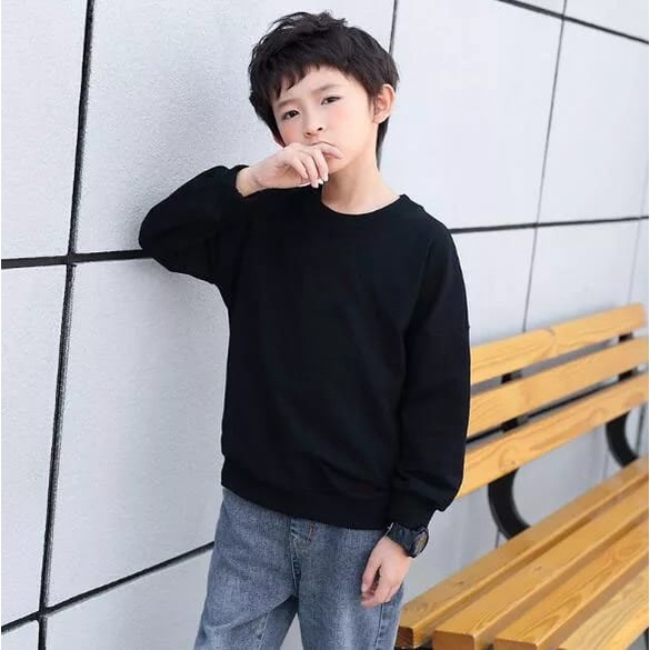 baju sweater anak polos / atasan anak laki laki / sweater anak /  baju anak termurah -alipio fashion