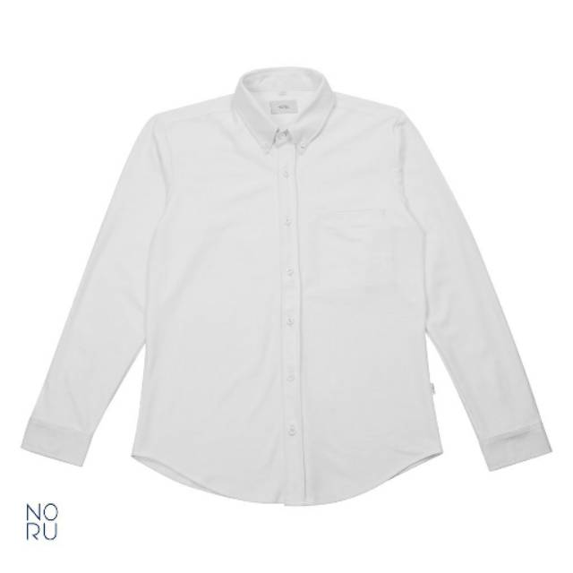 Pikku shirt white- kemeja - formal - casual - urban - baju kerja
