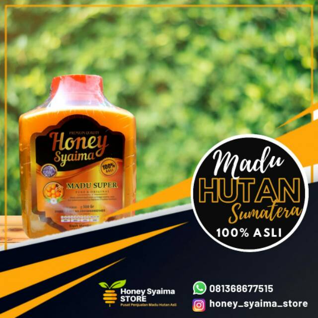 

Madu Hutan Super 500 gram