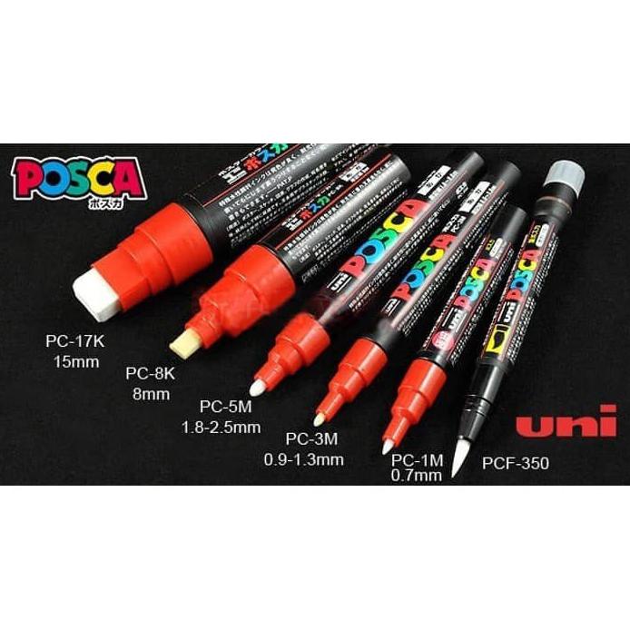 

POSCA MARKER PC-3M SET 8 COLOR