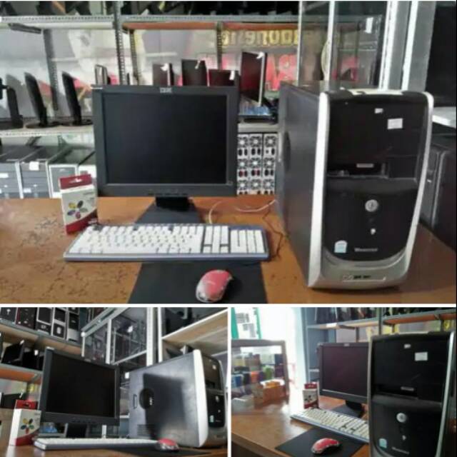 Paket Komputer Core2duo ddr2 lengkap Shopee Indonesia