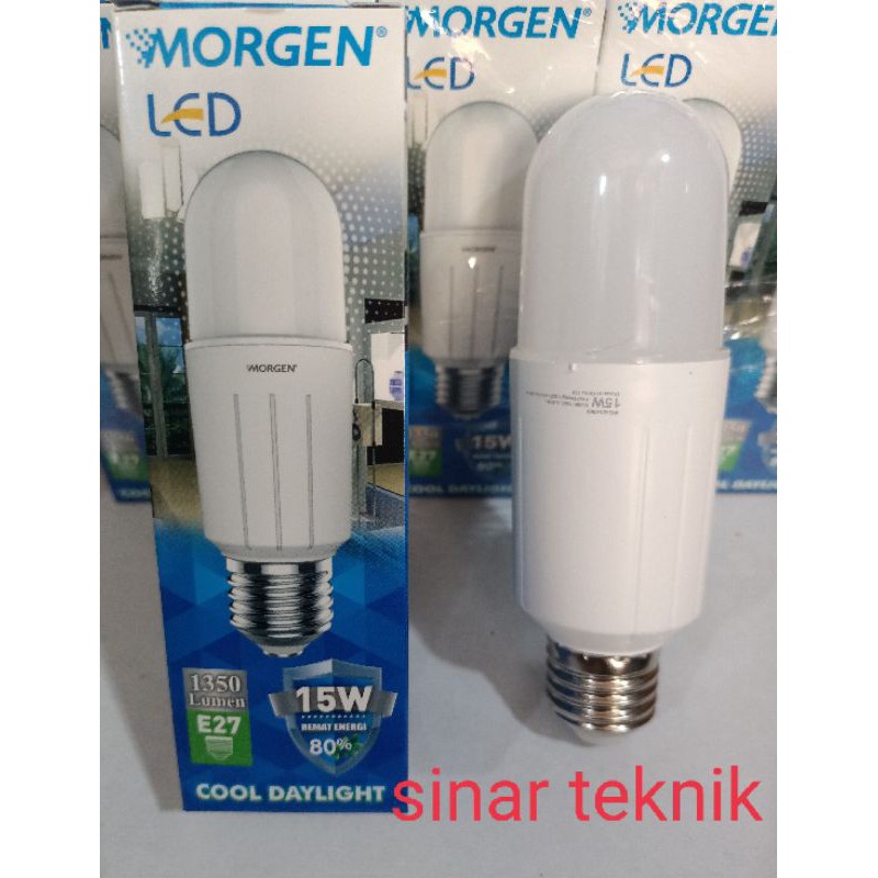 lampu LED Bulb Stick 15w MORGEN Putih