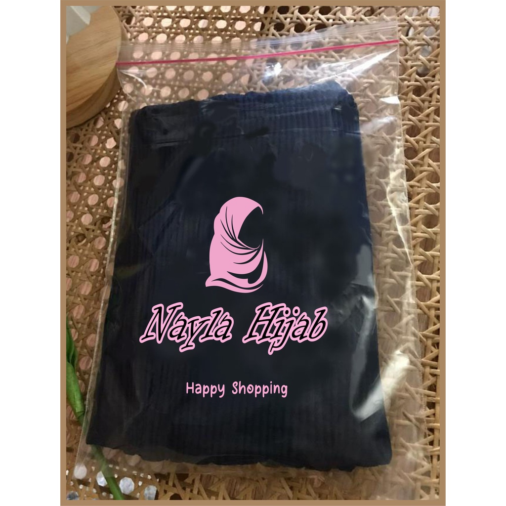 kantong plastik sablon / Plastik olshop Ziplock BUAT Baju / PLASTIK Hijab / PLASTIK Bening Free Desa