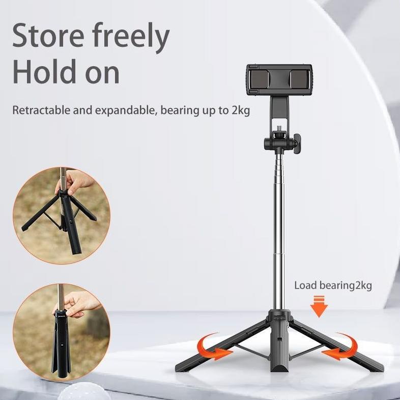 Mixio A31 Tongsis Bluetooth Selfie Stick Tripod