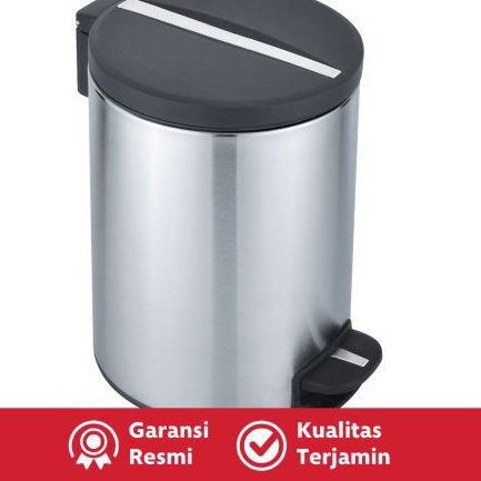 Krisbow 5 Ltr Tempat Sampah Stainless