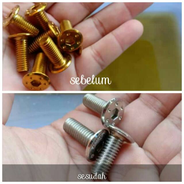 Cairan Peluntur Warna Baut Probolt/ Cairan Pembersih Kerak Mesin/ Noda Membandal / Toilet (AMPUH)