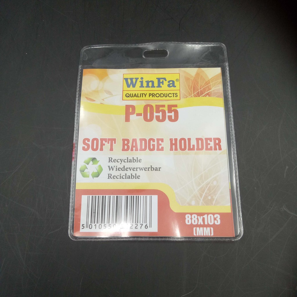 

Plastik ID CARD(88x103mm) isi 100 pcs