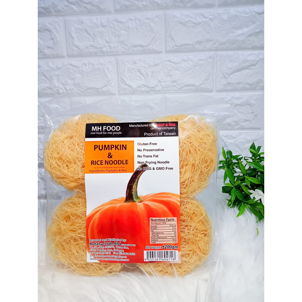 

Gluten free Pumpkin & Rice Noodle / Bihun 200g