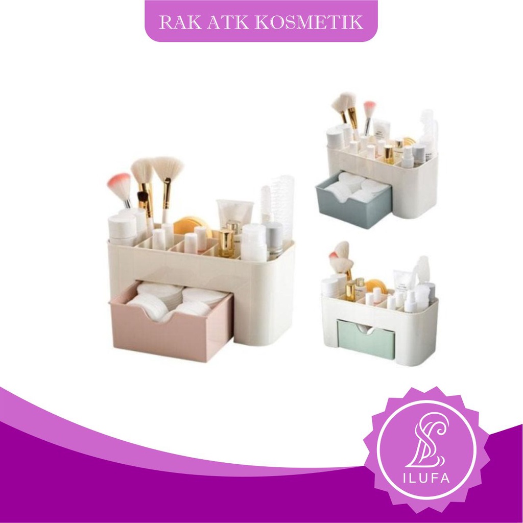 [ILUFA GROSIR] Rak ATK Kosmetik
