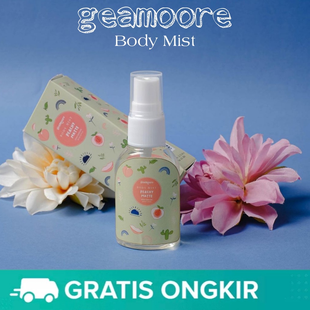 [FREE ONGKIR] Geamoore Bodymist Spray Parfum 30ml Sudah BPOM Tahan Lama 14 Jam