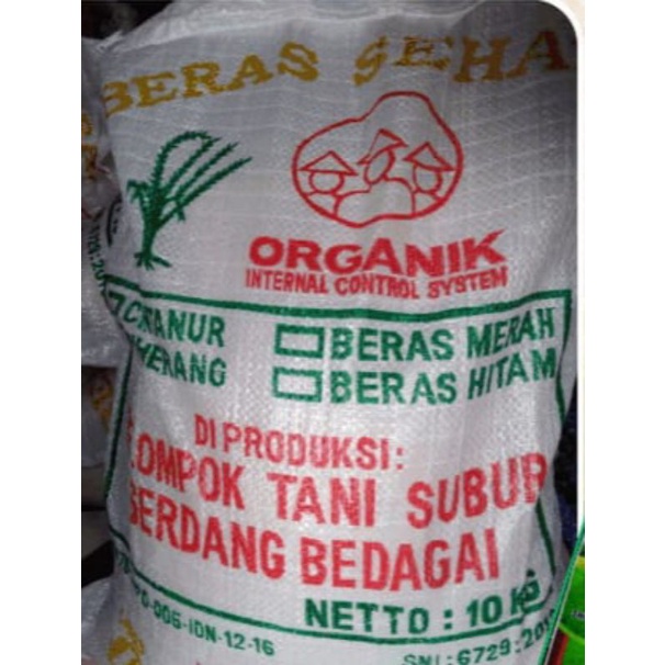 

Beras Putih Organik Aromatik 10kg