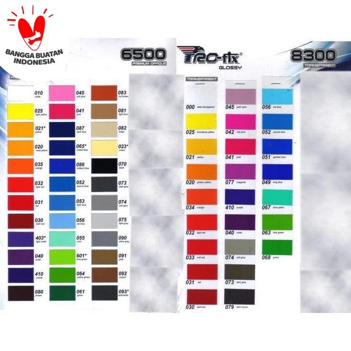 

TERMURAH STIKER / STICKER PROFIX ROLL (15M X 45CM)