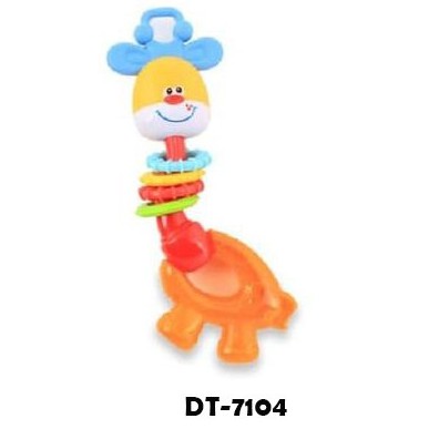 original-Lusty Bunny Giraffe Rattle Teether DT 7102/7104 Mainan Anak Bayi Gigitan murah  sudah BPA free