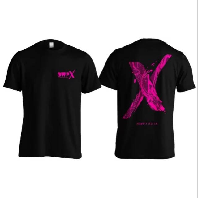 Kaos DWP 2018 - C05 - Hitam Size Standart XS - XXL