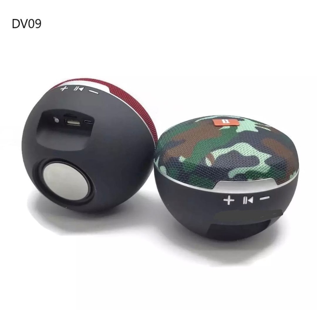 Speaker Bluetooth DV09 Portable Wireless Speaker Bulat DV 09