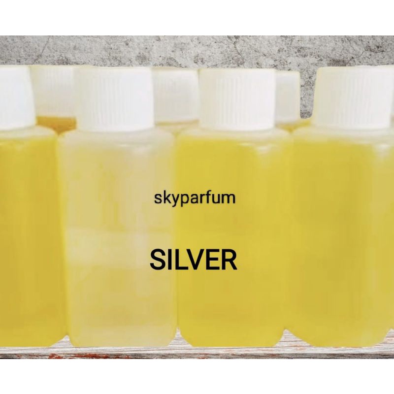 BIBIT BIANG PARFUM MINYAK WANGI SILVER 100ML MURNI